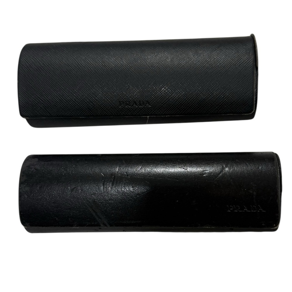 Prada Optical Cases Bundle of Two Black Cases